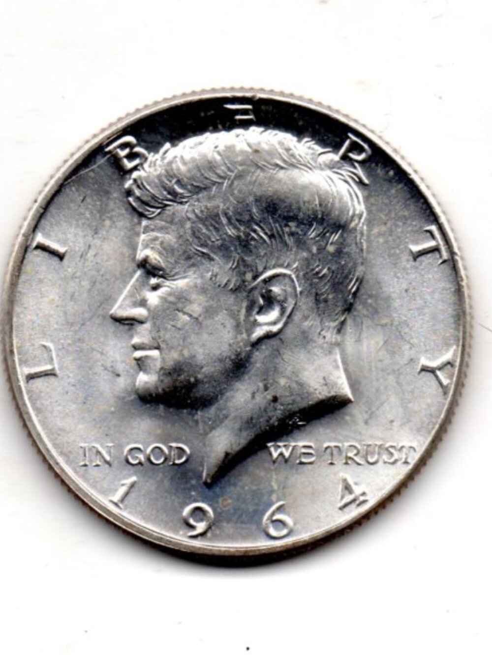 Near Uncirculated 1964 D John F Kennedy Half Dollar - Excellent condition